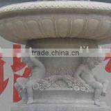 Hand Carved Marble Modern Garden Fountain thumbnail-4