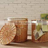 Wholesale Cheap Handmade Willow Corner Storage Basket thumbnail-1