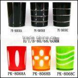 China Traditional Hand Cut Black Glass Candle Tumbler and Cup thumbnail-1