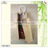 Antique String Handle Burning Color Wine Case Box thumbnail-5