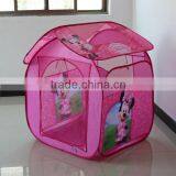 Pink Cartoon Playhouse for Girls Kids House Tent thumbnail-2