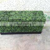 High Quality Plastic Artificial Boxwood Hedge Green Wall thumbnail-4