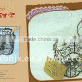 Gold Wire Woven Small Hard Drive Storage Cases With Lid thumbnail-1