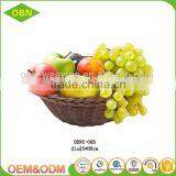 High Quality Large Round Clear Plastic Round Rattan Trays thumbnail-2