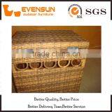 Delicate Cube Rattan Storage Box Outdoor Wicker Furniture thumbnail-6