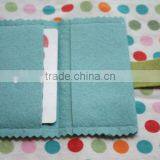 Best Selling Products Custom Polyester Phone Skin Cover Mobile Purse Wool Fabric Credit Card Wallet Manufacturer With Flower thumbnail-3