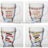 330ml Water Glass Mug With Ocean Color Design thumbnail-5