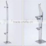 DIY Stainless Steel Glass Balcony Post Glass Balustrade thumbnail-1