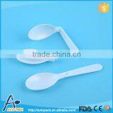 Folding pp White Disposable Plastic Spoon thumbnail-1