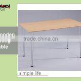 Simple Design Square Glass Coffee Table Kitchen Glass Dining Table thumbnail-5