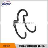 Agricultural Hooks Sturdy Black Powder Coated Metal Steel Pipe Hook Wall Hook thumbnail-1