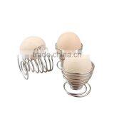 Kitchen Gadget Stainelss Spring Wire Egg Cup Holder thumbnail-1