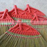 Hot Sale Grass Brooms With Wood Stick thumbnail-4
