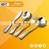 Logo Customized Stainless Steel Royal Silver Cutlery;camping Stainless Steel Cutlery thumbnail-2