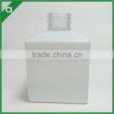 White Frosted Square Glass Bottle for 80ml Reed Diffuser Oil With Glass Stopper