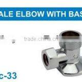 PEX PIPE FITTING MALE ELBOW WITH BASE 2
