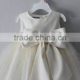 Perfect Special Occasion Flower Kids Girls Dress With Tulle Skirt Girls Tutu Dress Bow At Back Beautiful Model 2016 HSD5838 thumbnail-4