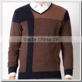 2014 Knitting men's sweater in cashmere