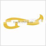 Kearing High Quality FRENCH CURVE Transparent Classic Yellow Plastic Flexible Fashion Design Drawing Template #1312 thumbnail-2