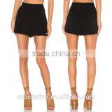 Factory Price Fashion Design Wholesale Girls Black Ruffle Shorts thumbnail-5