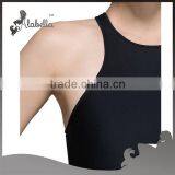 Mesh Panel Black & Sexy Swimming Dress thumbnail-3