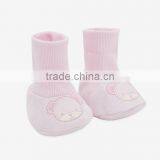 Wholesale Baby Product Lovely Beer Embroidered Organic Cotton Fancy Baby Sock thumbnail-3