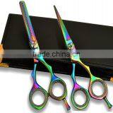 Hairdressing Scissors Rainbow Titanium thumbnail-1