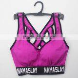 2017 Sexy Lady Sport Bra New Design Seamless Fitness Yoga Bra thumbnail-1