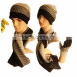 2016 New Fashion Winter Warm Soft Double Layer Knitted Ladies Hats thumbnail-5