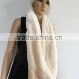 Black Fashion Young Neck PV Fleece Tube Scarf Factory thumbnail-4