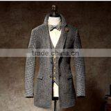 2015 China Clothing Manufacturer Men Winter Wool Coat thumbnail-5