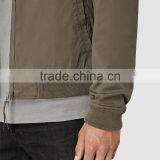 MGOO Customized 100% Cotton Mens Jackets Baseball Style Bomber Jackets Zip Up Long Sleeves Mens Tops thumbnail-3