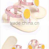 2017 Cute Pink Baby Girl Cool Sandals Kid Shoes Baby Girl Summer Black Child Shoes White Flower Casual Beach Party Shoe thumbnail-5