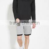 Men Hit Color Circle Cloth With Soft Nap Four Minutes of Pants Pants thumbnail-5