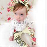 S17560A Kid Wear Baby Clothing Set Wholesale Children's Boutique Clothing thumbnail-1