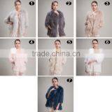 Myfur Lake Green Winter Genuine Raccoon Fur Coat For Women thumbnail-6