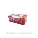 Rectangular Tea Gift Tin Box/customized Metal Empty Coffee/cookie Tin Cans thumbnail-3