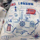 Wholesale Print Silk Party Dress Fabric Linen Fabric,printed Boutique Satin Fabric in Stock Yiwu thumbnail-1