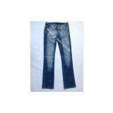 Stylish Lady's Leisure Jeans, Casual Style Denim Pants Casual Ladies Jeans thumbnail-1