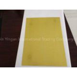 T3 JIS G3303/DIN EN10203 SPCC Golden Lacquer Printed Tinplate Sheet
