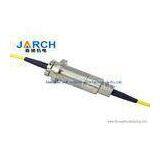 Professional Stainless Steel Fiber Optic Rotary Joint / FORJ Electrical Connectors thumbnail-1