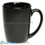 12oz Custom Curved Handle Java Promotional Ceramic Coffee Mug thumbnail-2