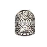 Delicate Arrow Flower Engraved Rings Fashion Sparking Rings Jewelry thumbnail-3