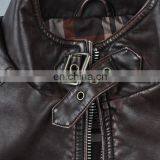 Lastest Fashion Mens Spring Slim Fit Handsome Leather Jacket for Men thumbnail-4