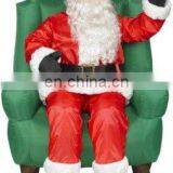 Realistic Animated Santa Waiving