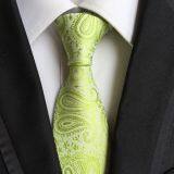 High Manscraft Skinny Silk Woven Neckties Adjustable Silver