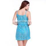 2015 Adjustable Shoulders Slim Fit Sexy Women Cover Ups Lace Beachwear thumbnail-6