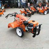 With Single Cylinder Gasoline / Diesel Mini Farm Tractor Mini Power Tiller