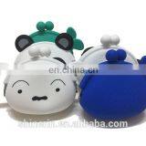 Fashionable Zipper Key Bag Korean Style Animal Cartoon Shape Silicone Coin Purse thumbnail-4