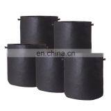 Felt Planter Grow Bag White and Black thumbnail-3